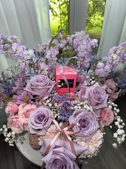Custom Floral Gift Box