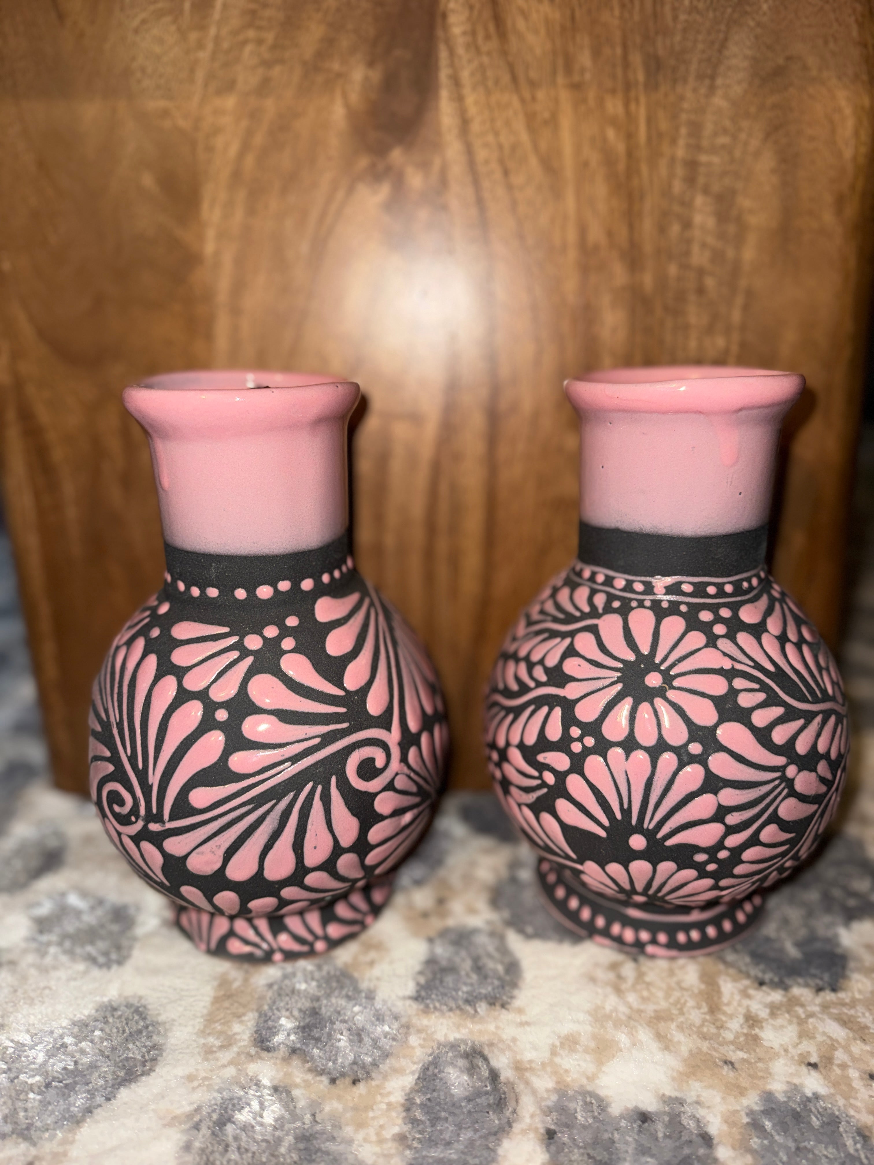 Talavera Floral Vase-Boliche style
