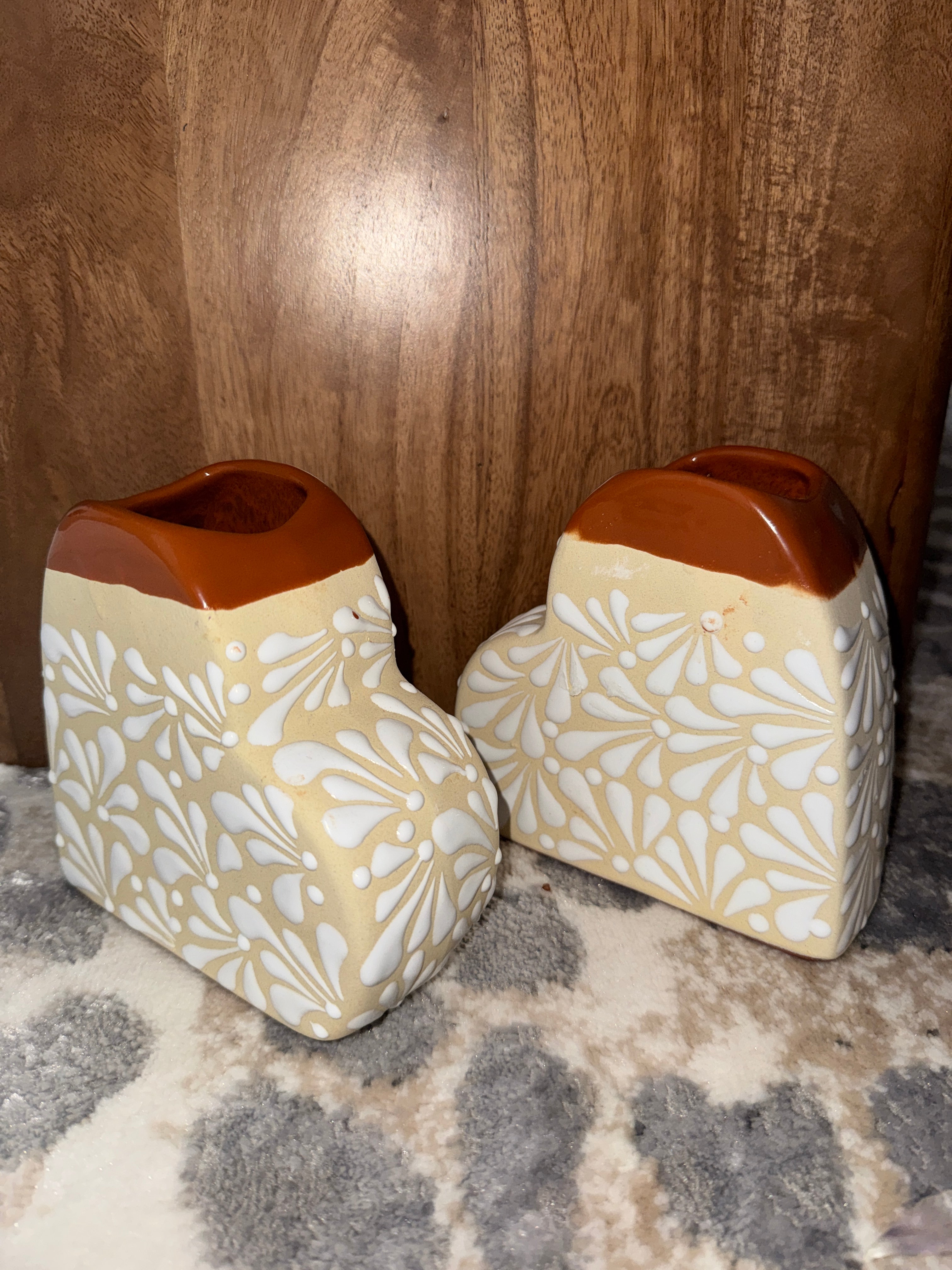 Talavera Heart Vase
