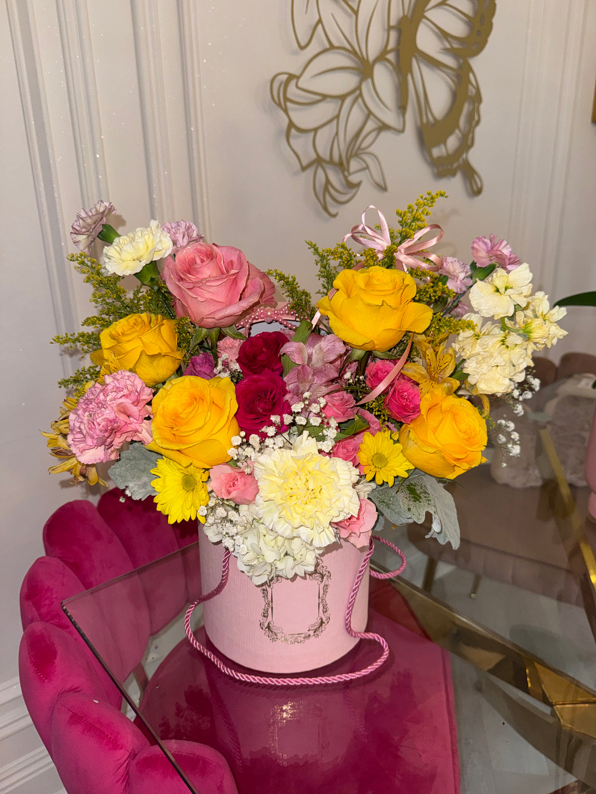 Custom Floral Gift Box