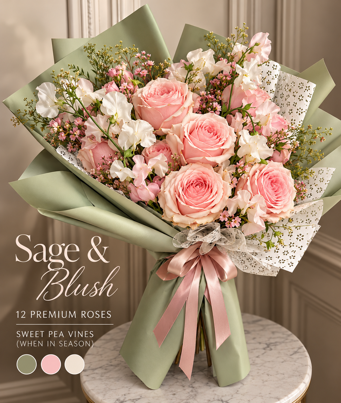 Sage & Blush