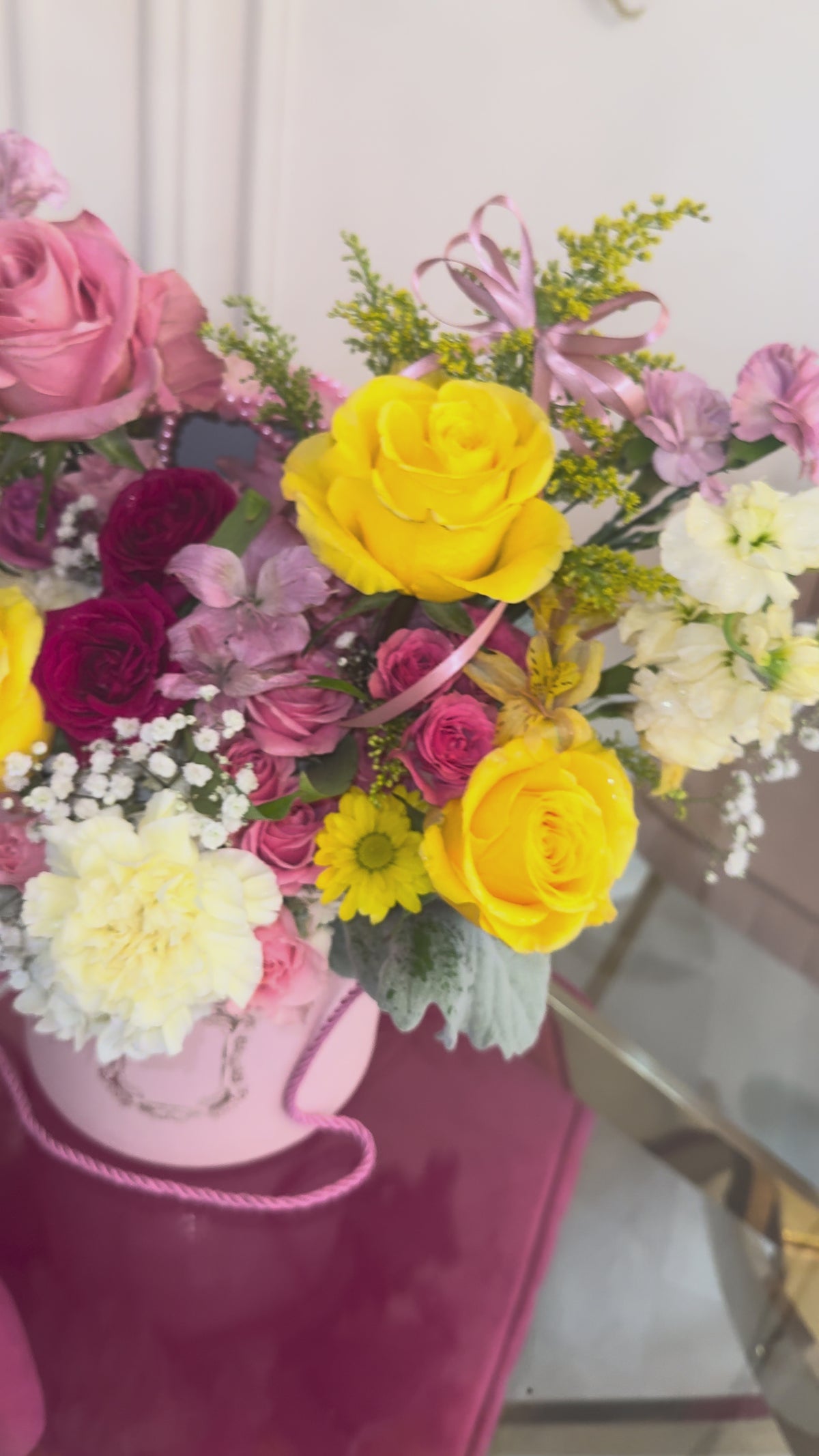 Custom Floral Gift Box